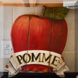 D12. Apple sign. 